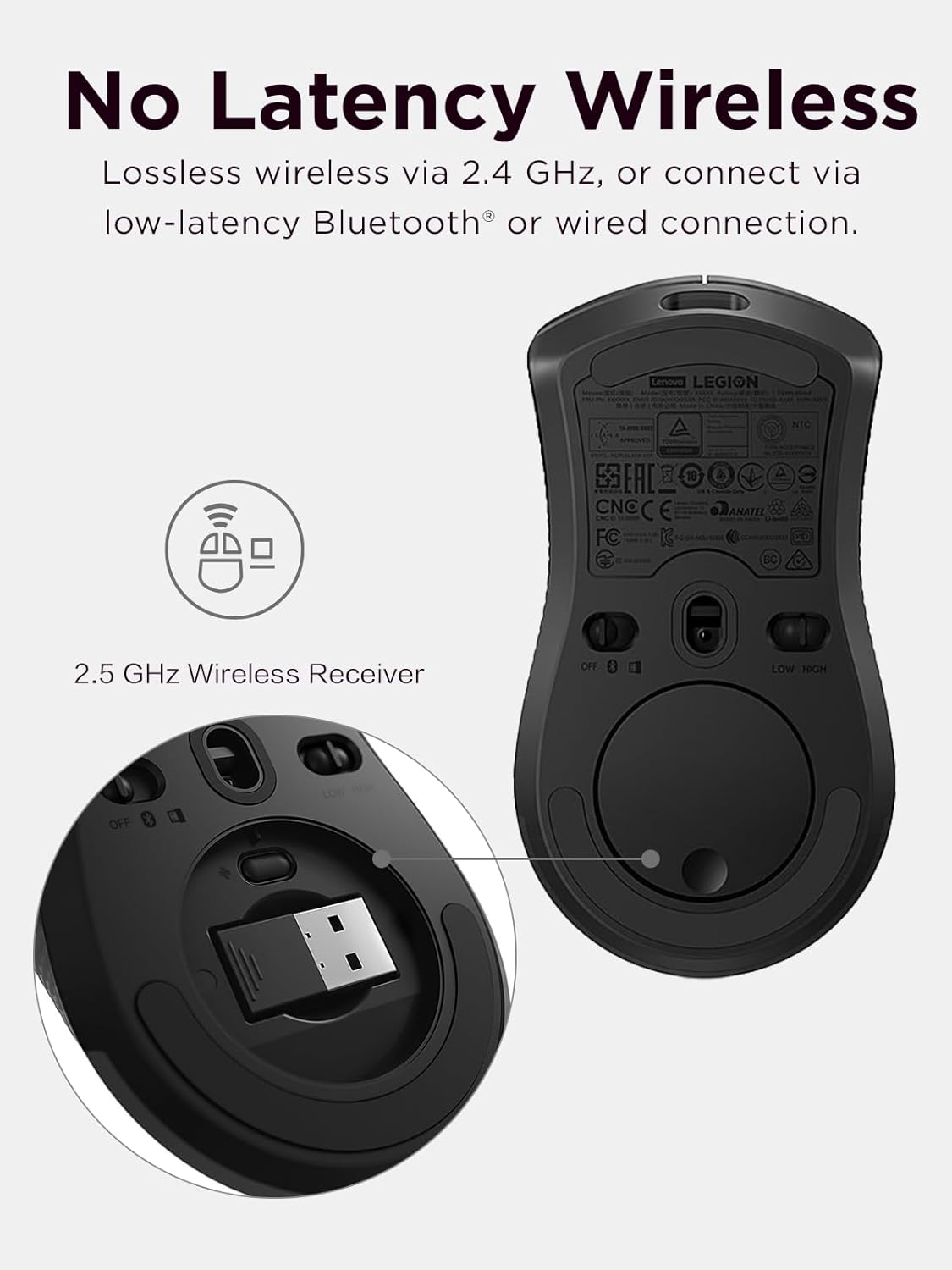 Lenovo Legion M600 Wireless Gaming Mouse