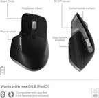 Logitech MX Master 3 for Mac Wireless Mouse