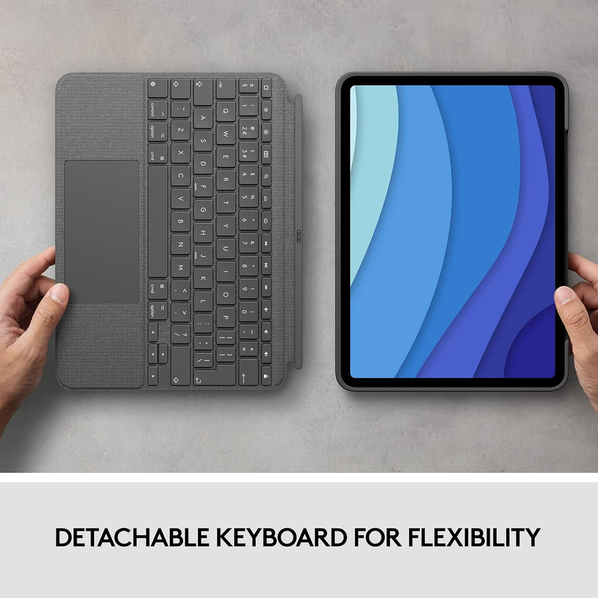 Logitech Combo Touch Keyboard Case for iPad Pro 11″ (1st, 2nd & 3rd Gen)