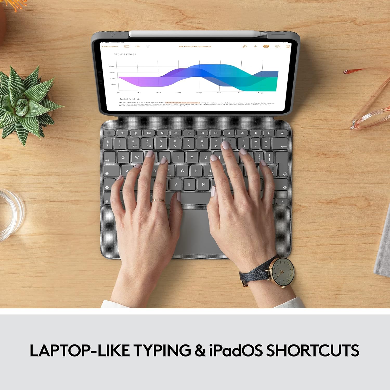 Logitech Combo Touch Keyboard Case for iPad Pro 11″ (1st, 2nd & 3rd Gen)