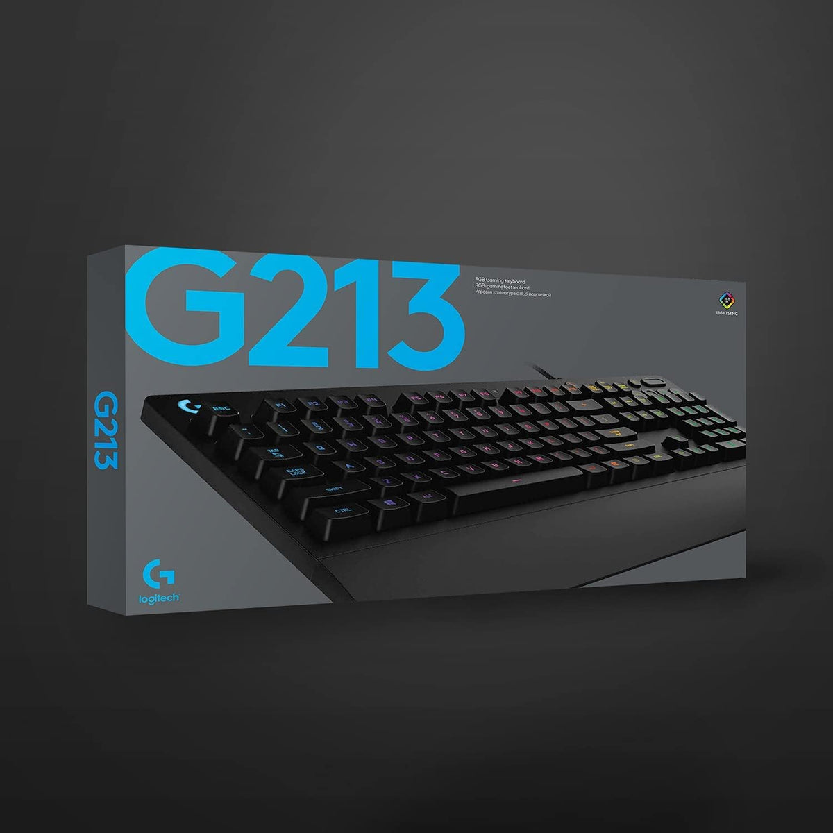 Logitech G213 RGB Gaming Keyboard