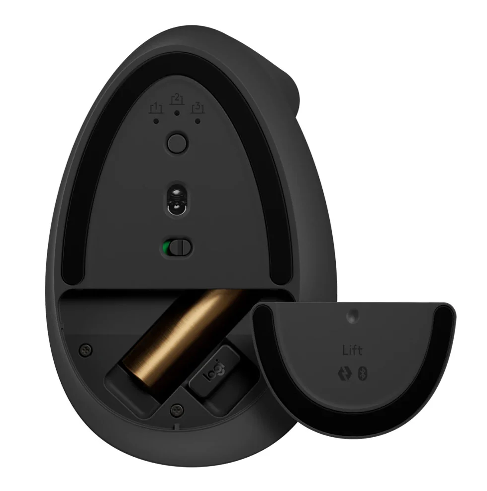 Logitech Lift Wireless Vertical Ergonomic Mouse