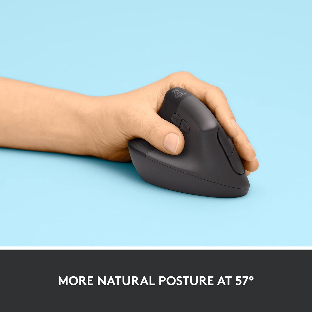 Logitech Lift Left Wireless Vertical Ergonomic Mouse