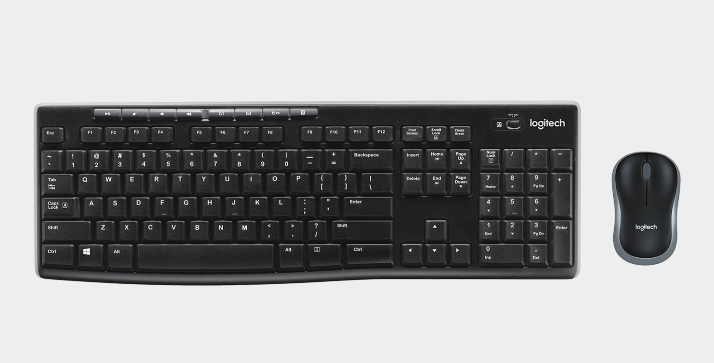 Logitech MK270 Wireless Keyboard &amp; Mouse Combo