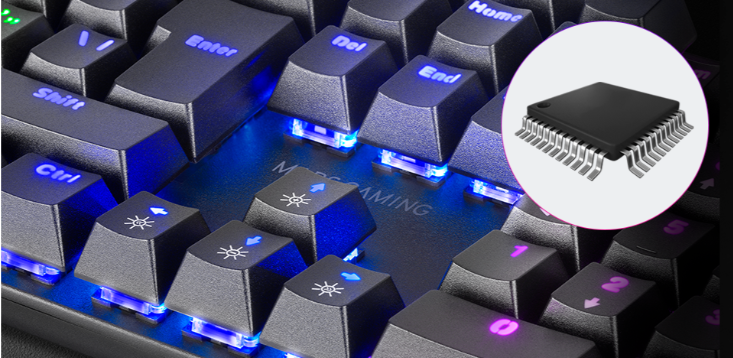 Mars Gaming MK422 Full-Size RGB Gaming Keyboard