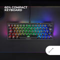 Mars Gaming MKMINI 60% RGB Gaming Keyboard