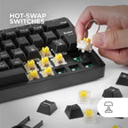 Mars Gaming MKMINI 60% RGB Gaming Keyboard