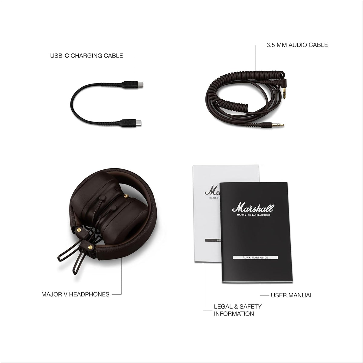 Marshall Major V Wireless On-Ear Headphones