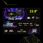 MSI MAG 244F Gaming Monitor
