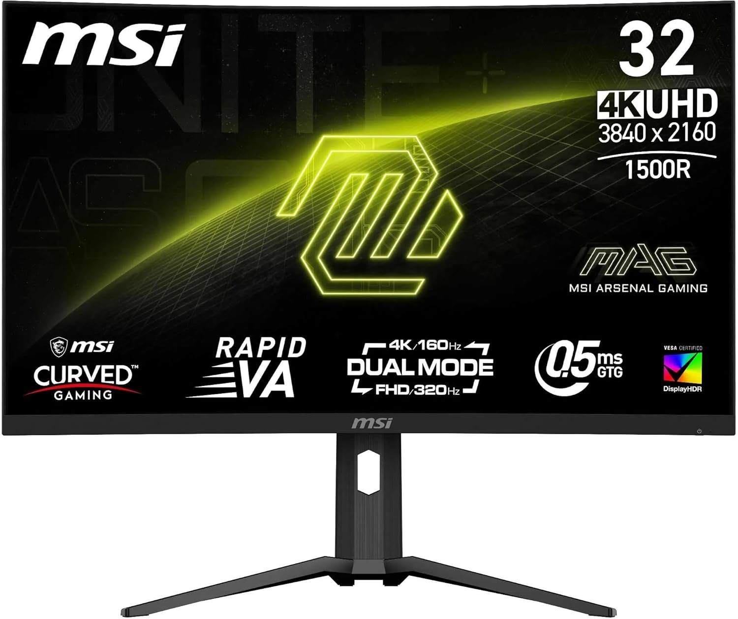 MSI MAG 321CUPDF Curved Gaming Monitor