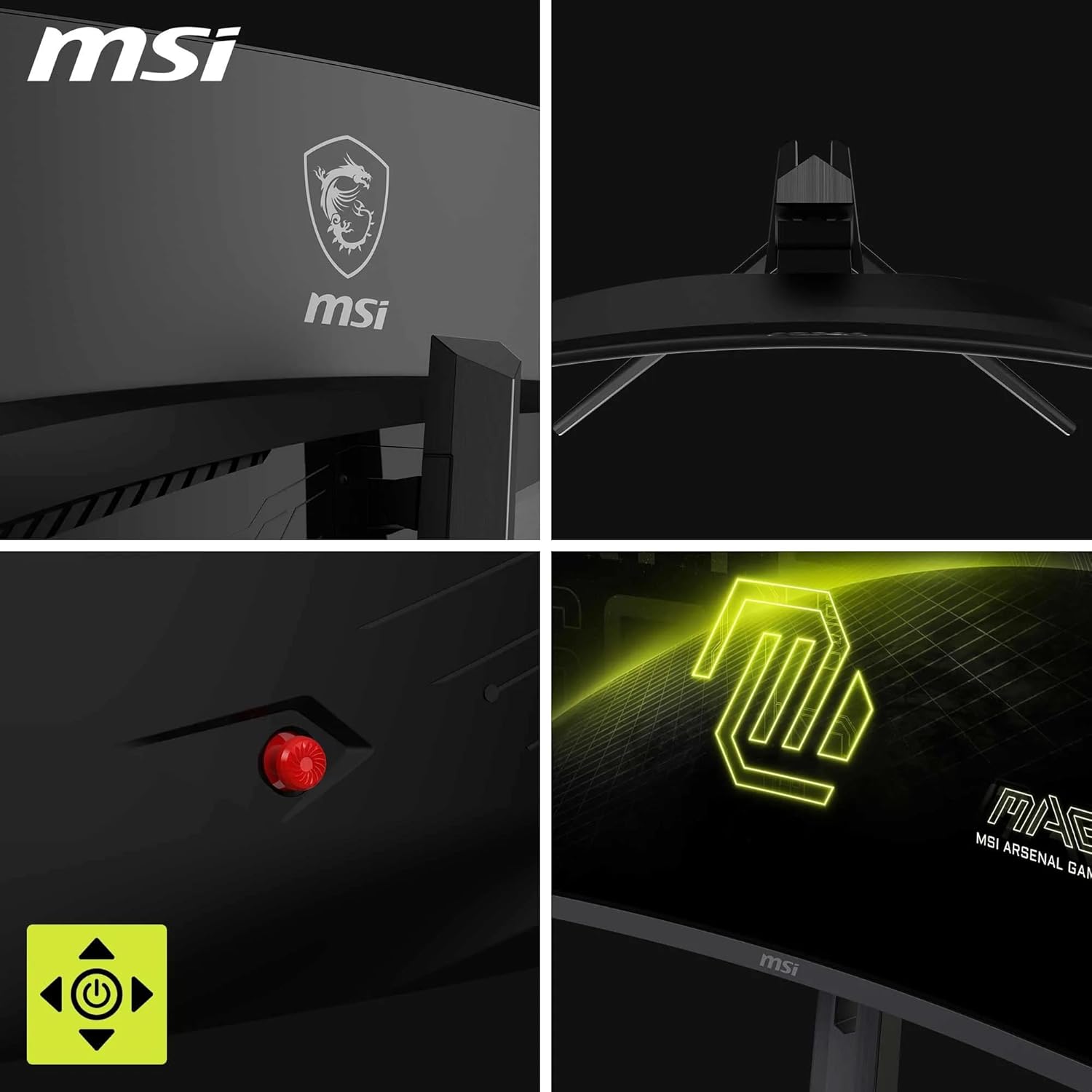 MSI MAG 321CUPDF Curved Gaming Monitor