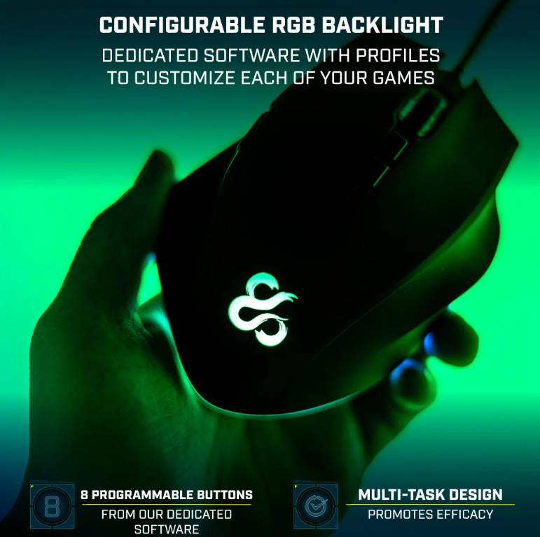 Newskill Habrok RGB Wireless Gaming Mouse