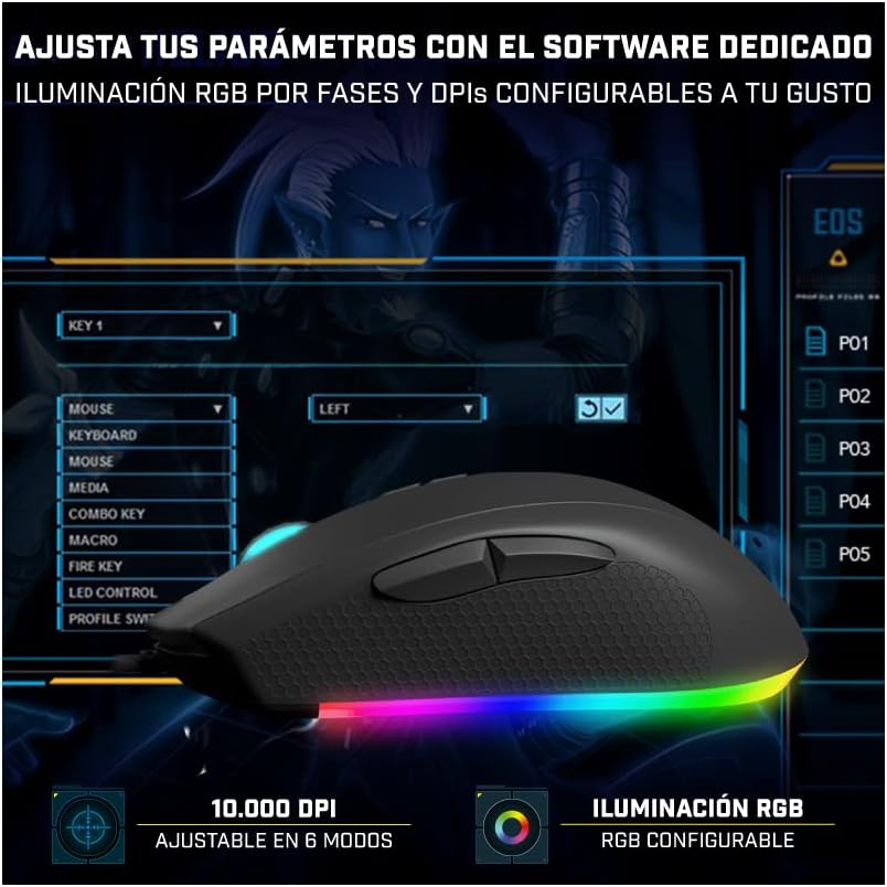 Newskill Helios RGB Gaming Mouse