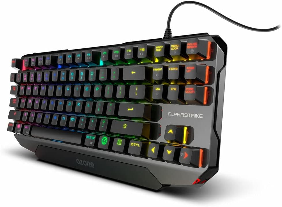 Ozone AlphaStrike RGB TKL Gaming Keyboard