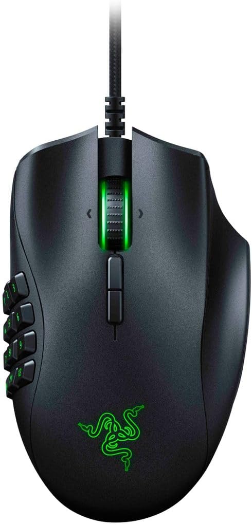 Razer Naga Trinity Wired Gaming Mouse for MOBA &amp; MMO