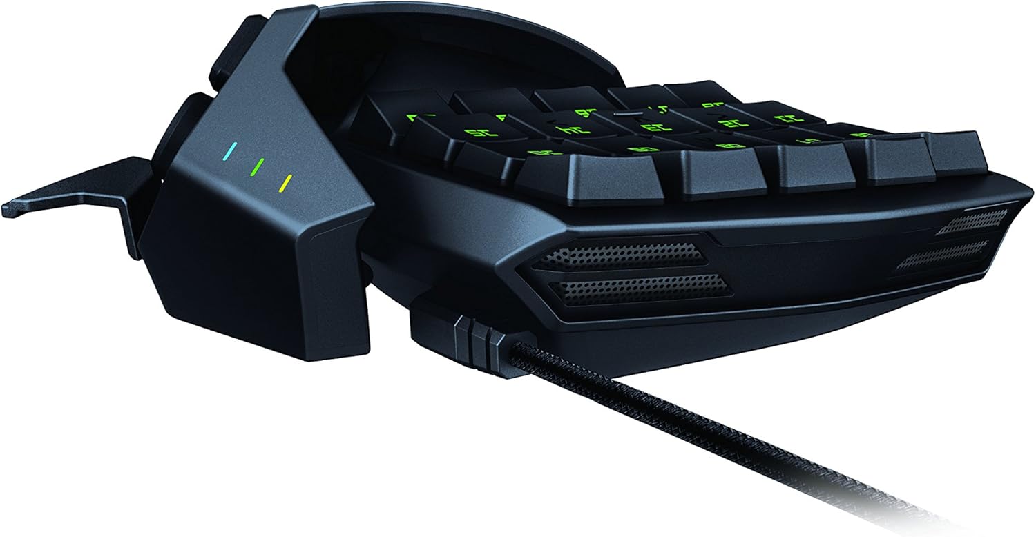 Razer Orbweaver Pro Mechanical Gaming Keypad with Adjustable Palm Rest