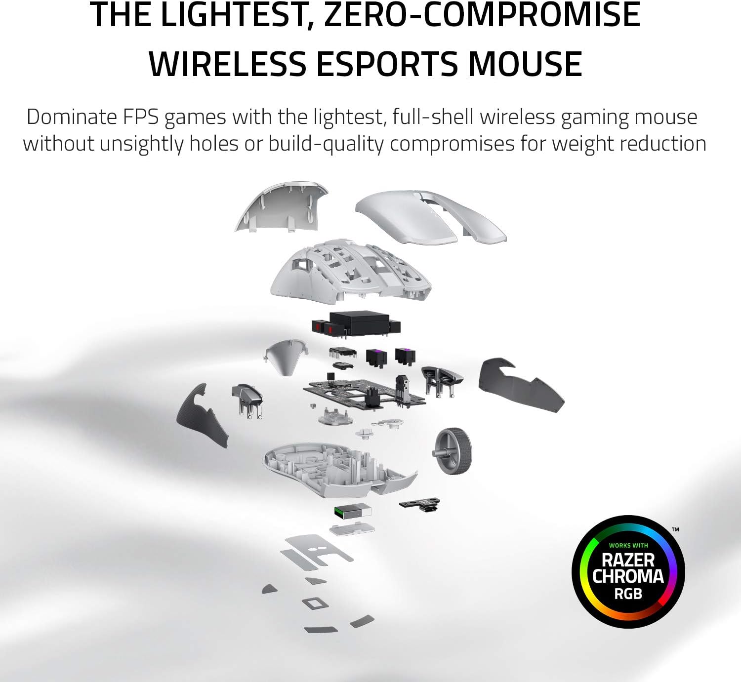 Razer Viper Ultimate Wireless Gaming Mouse with Charging Dock