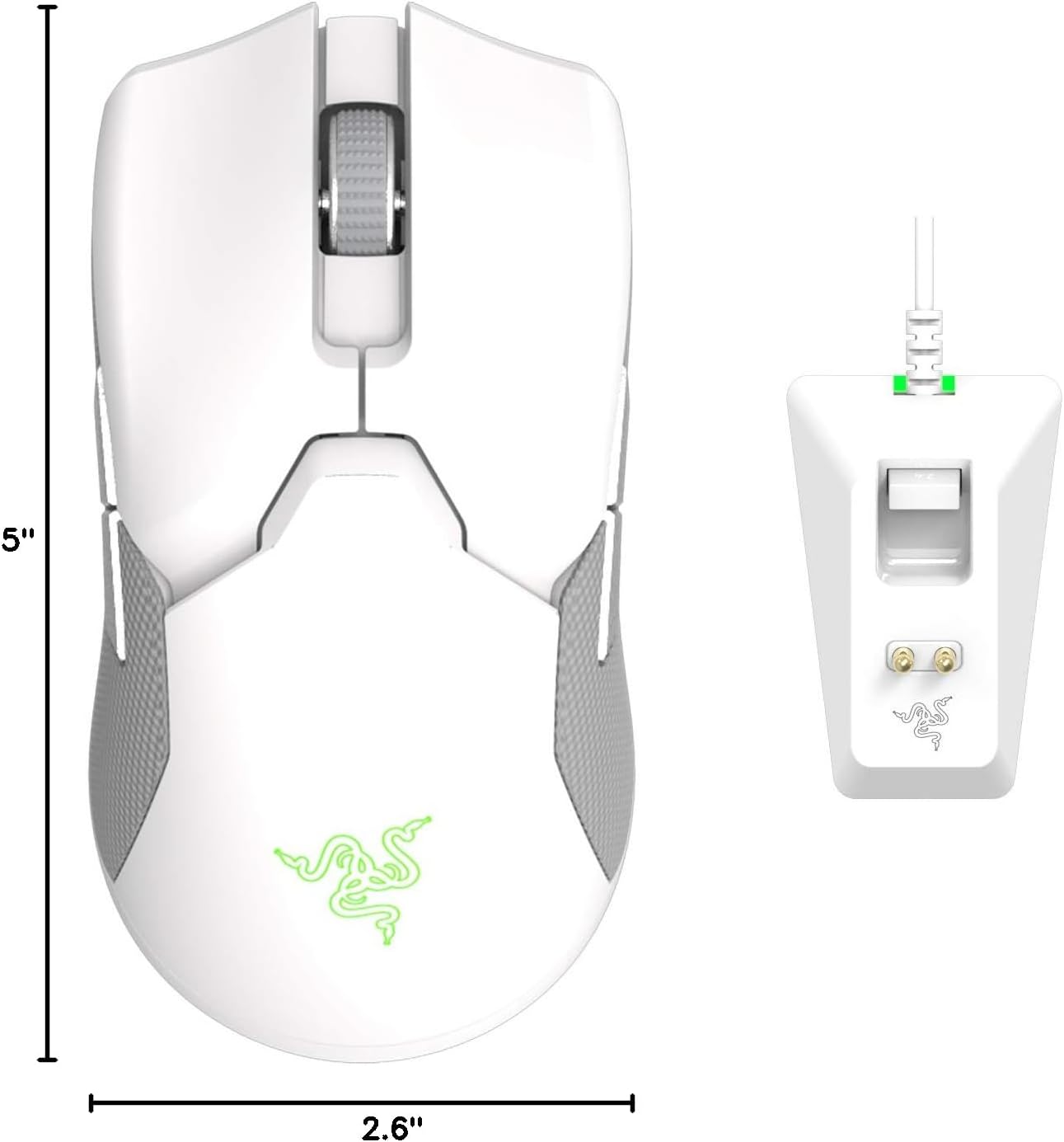 Razer Viper Ultimate Wireless Gaming Mouse with Charging Dock