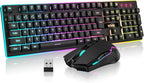 RedThunder K10 Gaming Keyboard and Mouse Combo