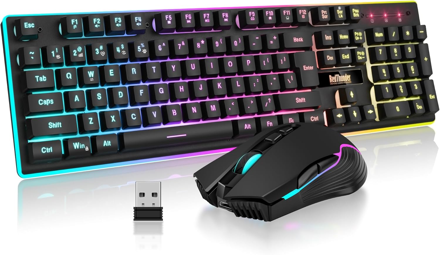RedThunder K10 Gaming Keyboard and Mouse Combo