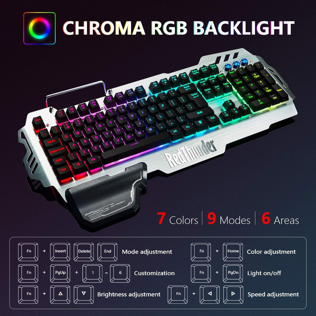 RedThunder K900 RGB Mechanical Gaming Keyboard