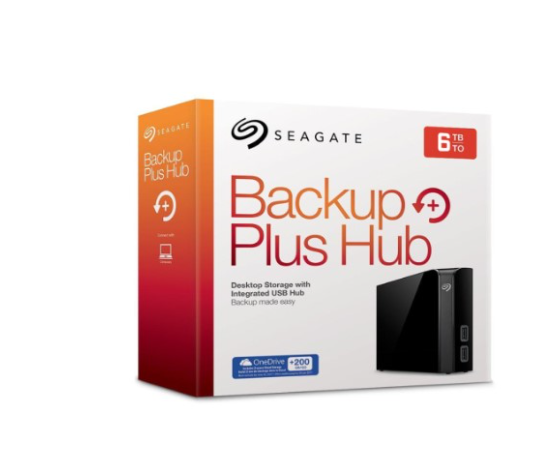 Seagate Backup Plus Hub 6TB External Hard Drive