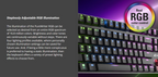 Sharkoon PureWriter Full-Size Mechanical Keyboard