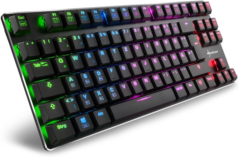 Sharkoon PureWriter TKL Mechanical Keyboard