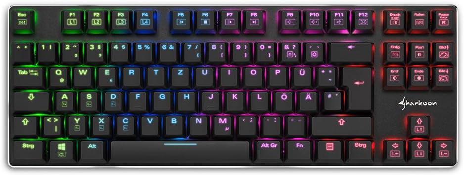Sharkoon PureWriter TKL Mechanical Keyboard