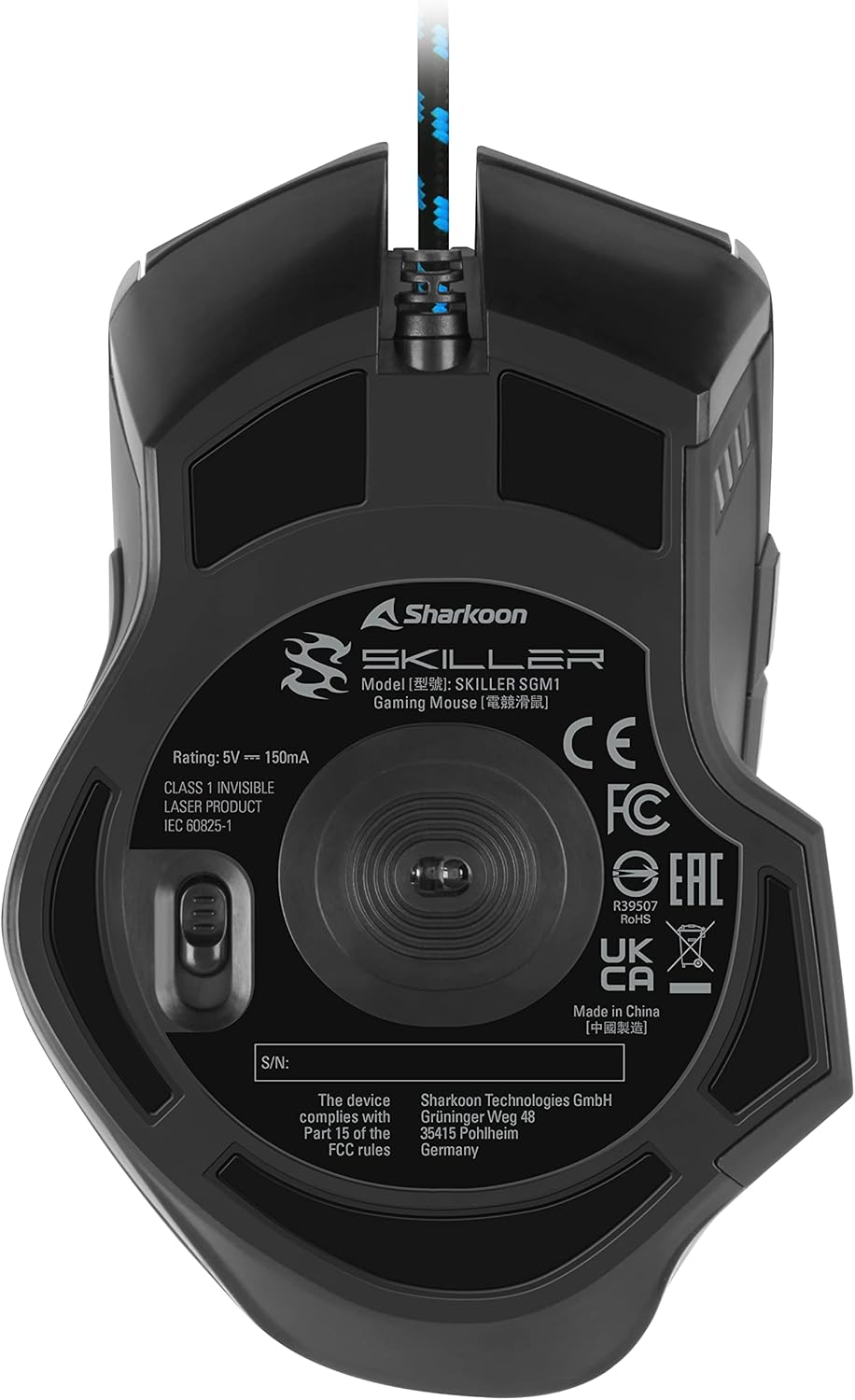 Sharkoon SGM1 Gaming Mouse