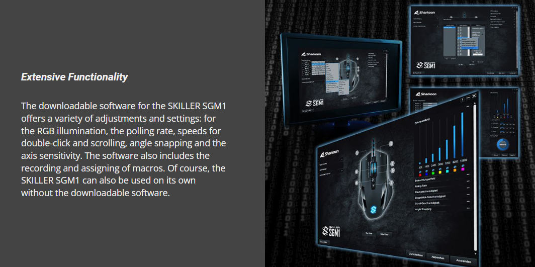 Sharkoon SGM1 Gaming Mouse
