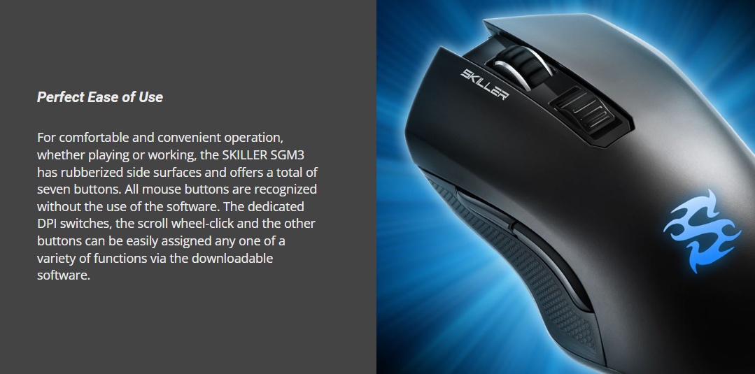 Sharkoon SGM3 Wireless Gaming Mouse