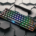 Sharkoon Skiller SGK50 S4 60% RGB Mechanical Keyboard