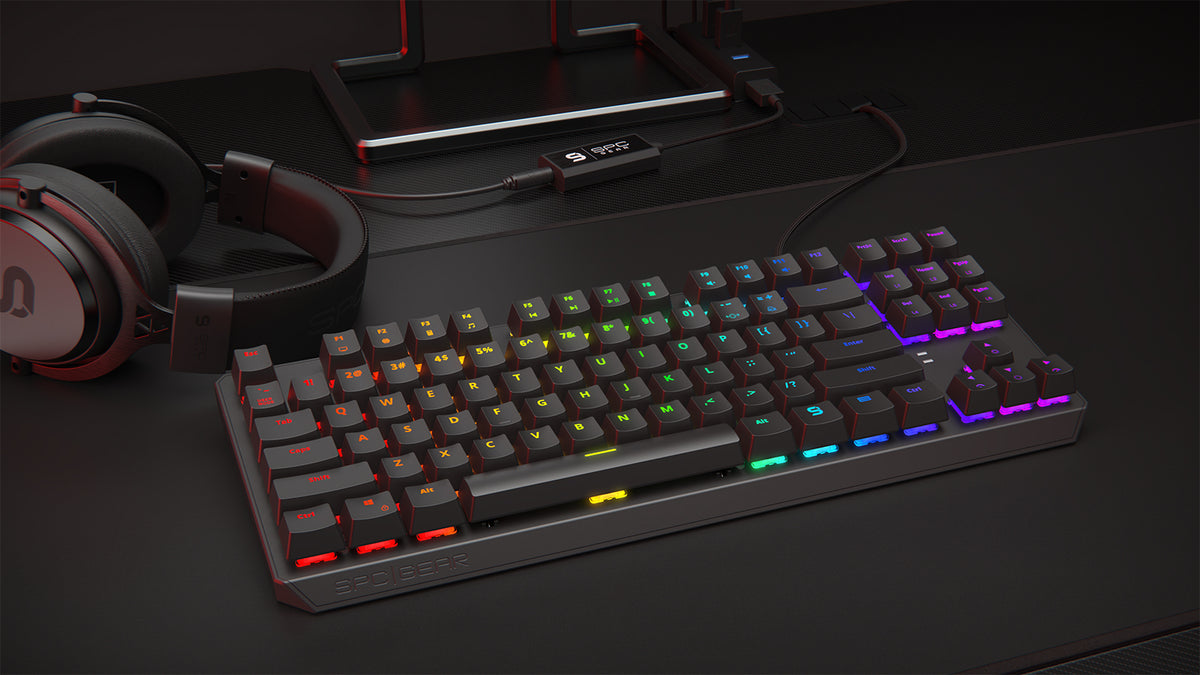 SPC Gear GK630K Tournament Kailh RGB Mechanical Keyboard