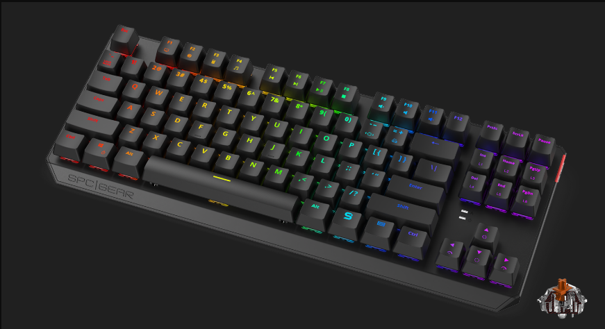 SPC Gear GK630K Tournament Kailh RGB Mechanical Keyboard