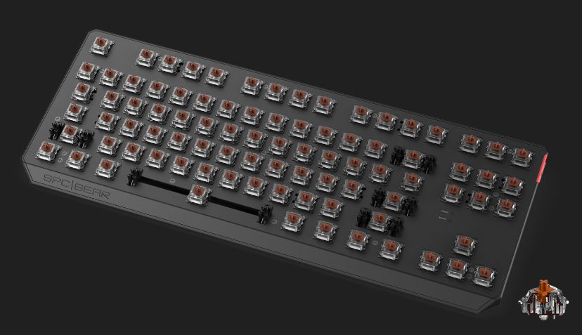 SPC Gear GK630K Tournament Kailh RGB Mechanical Keyboard