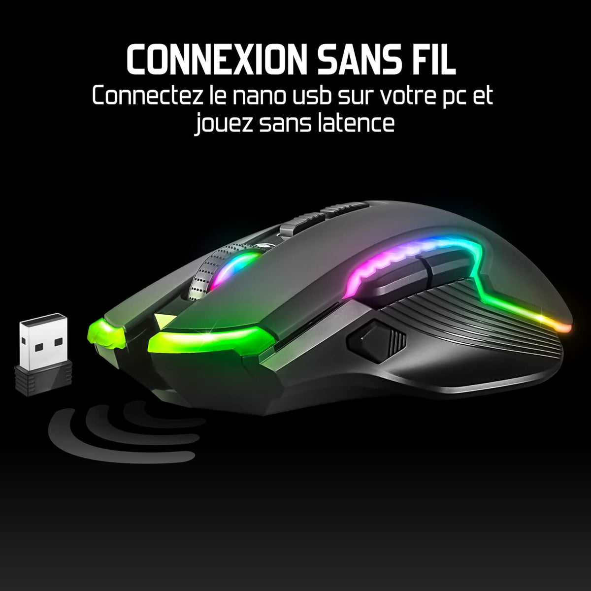 Spirit of Gamer Elite M70 Wireless Gaming Mouse