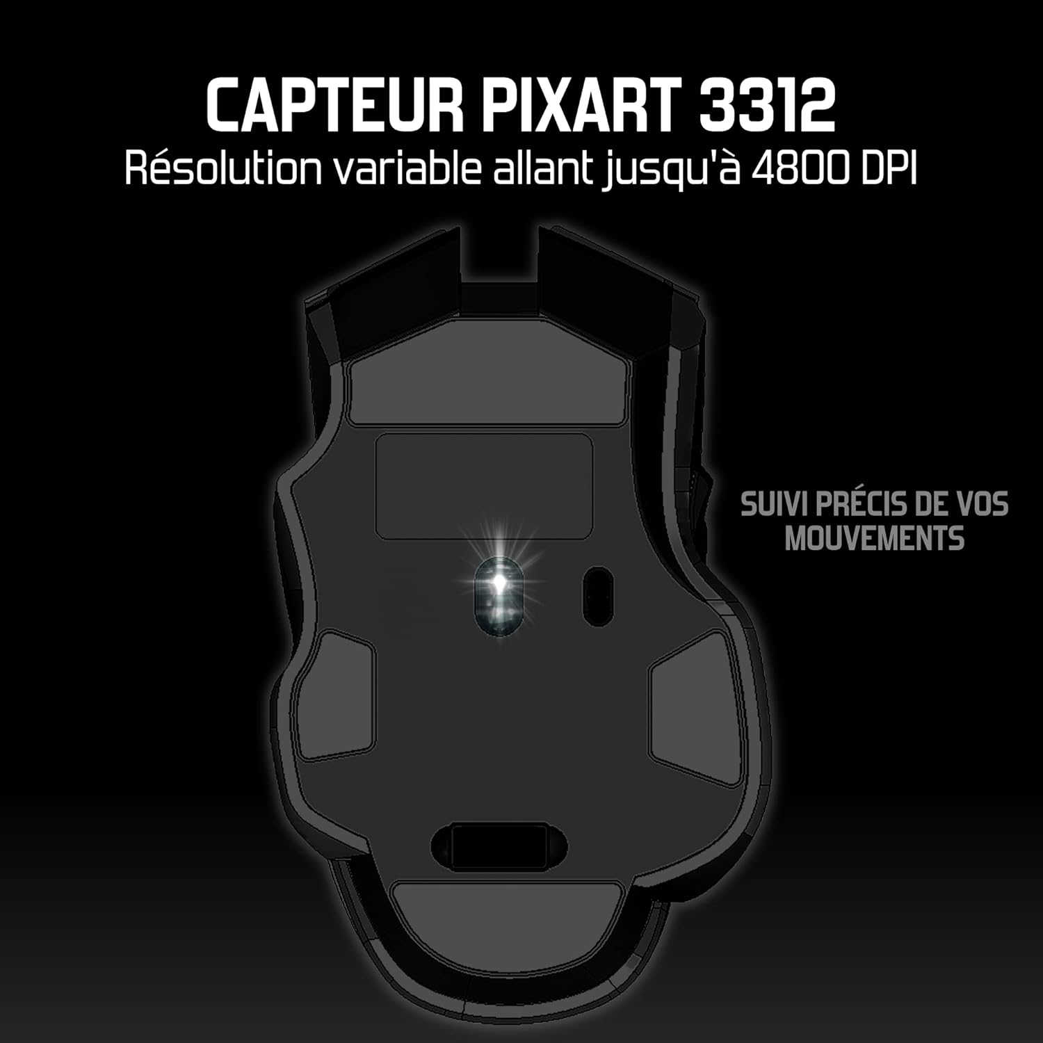 Spirit of Gamer Elite M70 Wireless Gaming Mouse