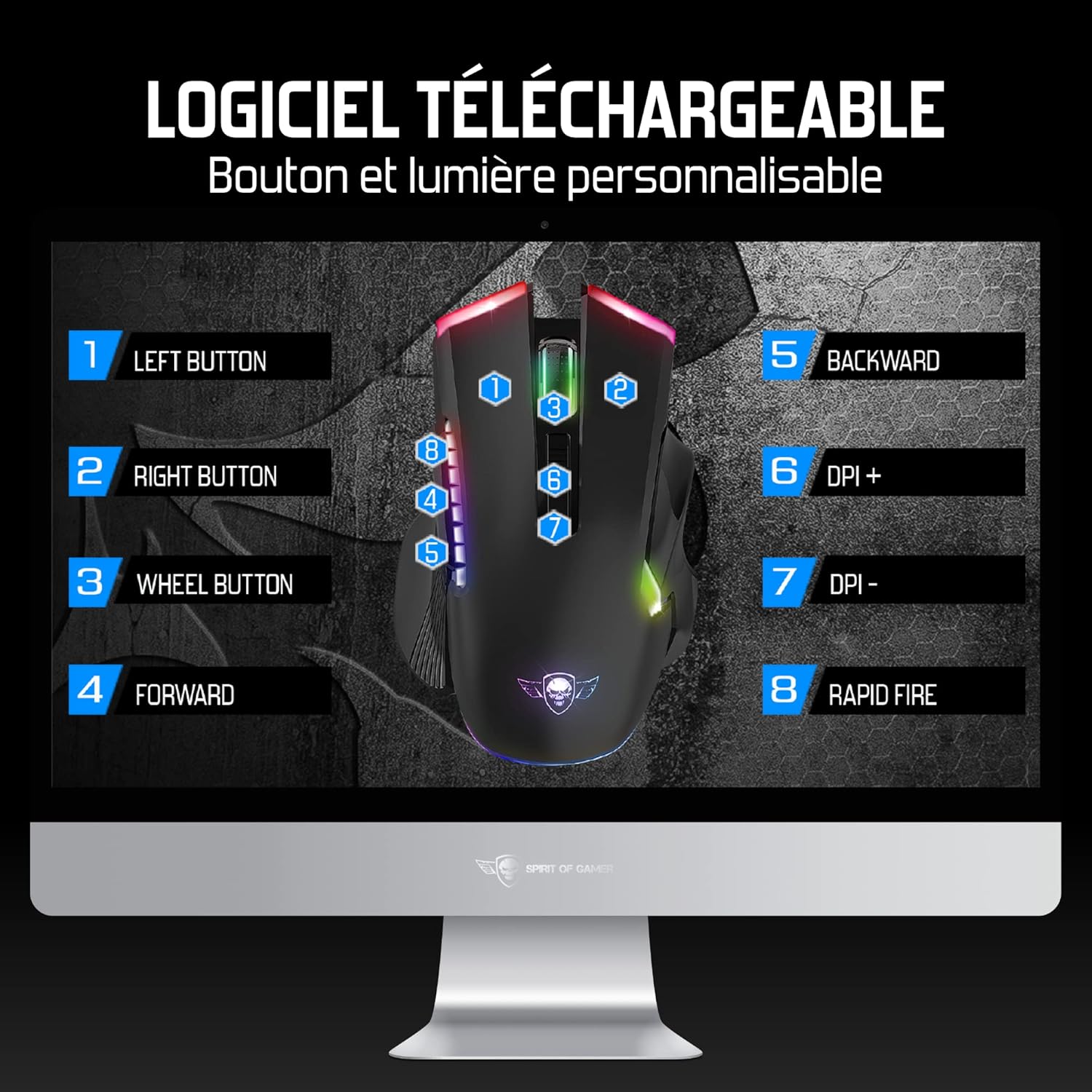 Spirit of Gamer Elite M70 Wireless Gaming Mouse