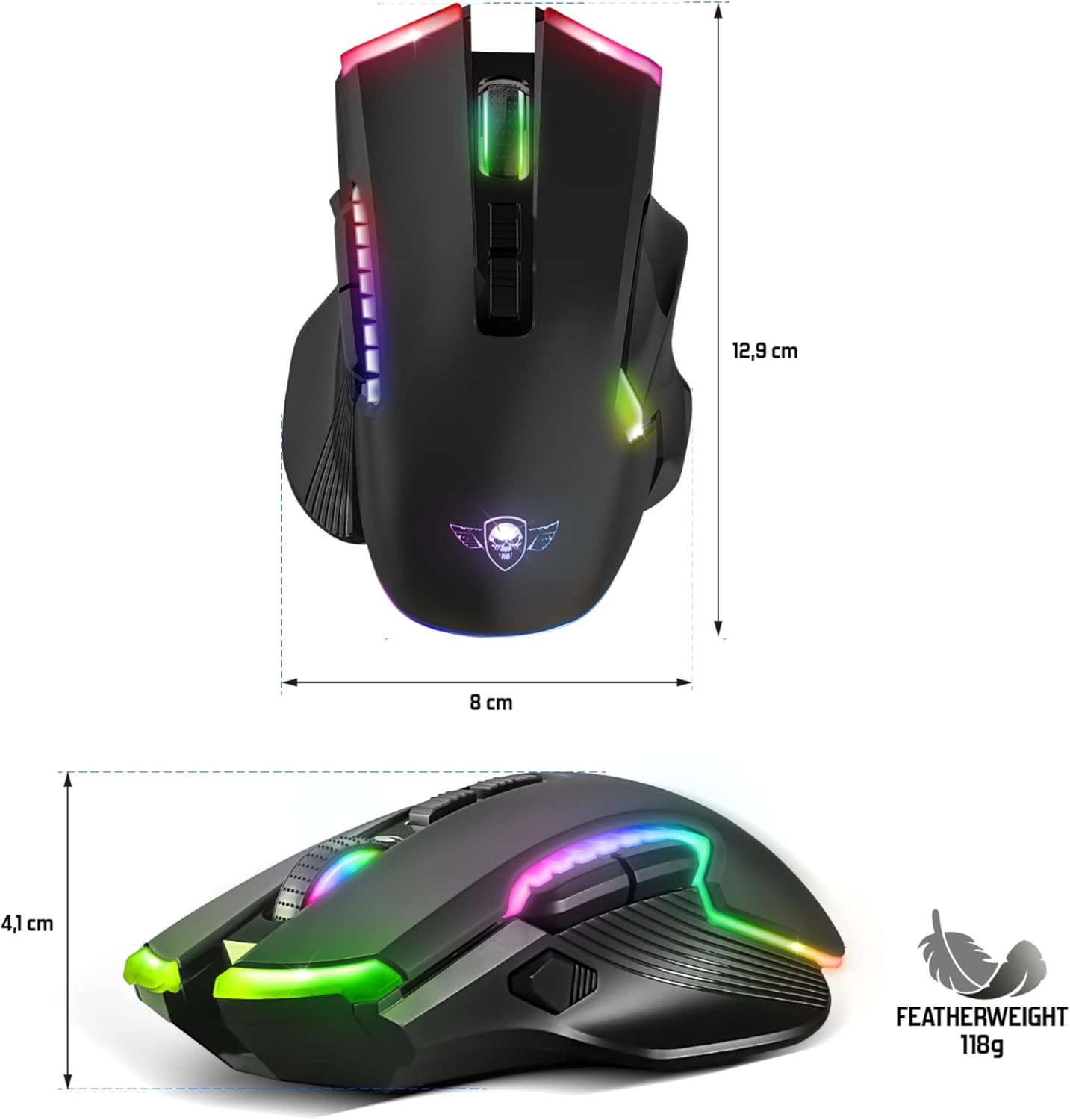 Spirit of Gamer Elite M70 Wireless Gaming Mouse