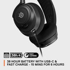 SteelSeries Arctis Nova 7 Wireless Gaming Headset - Black