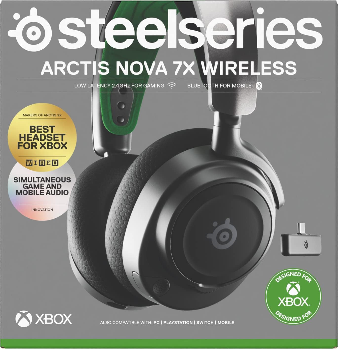 SteelSeries Arctis Nova 7X Wireless Gaming Headset (Xbox)