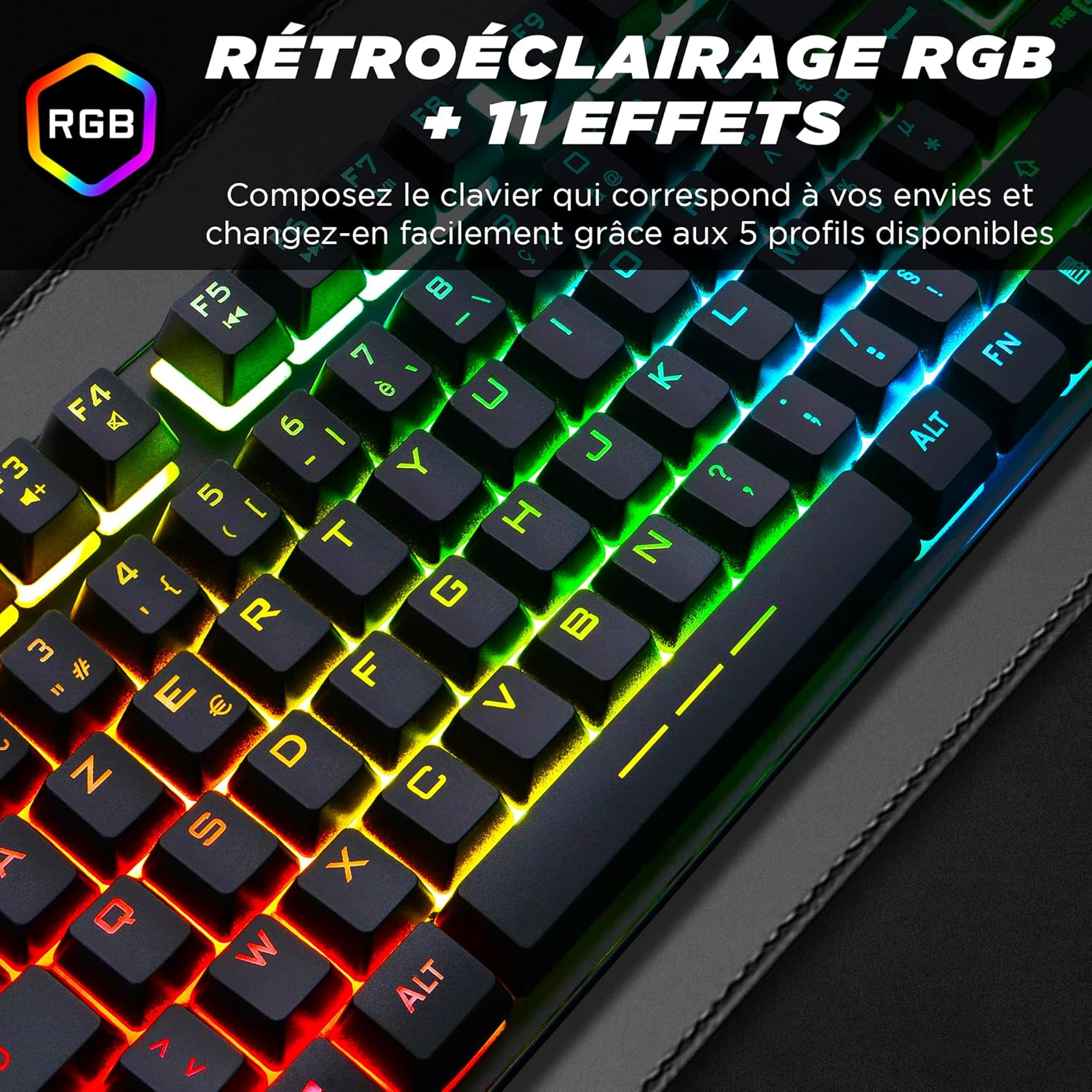 The G-Lab Keyz Cesium TKL Gaming Keyboard