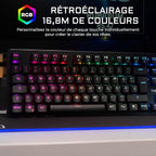The G-Lab Keyz Rubidium Mechanical RGB Gaming Keyboard