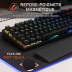 The G-Lab Keyz Rubidium Mechanical RGB Gaming Keyboard