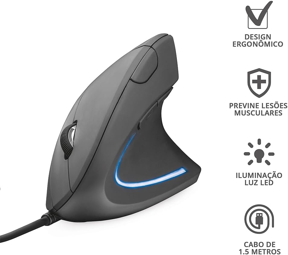Trust Ergonomic VERTO Wireless Vertical Mouse