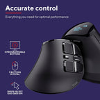Trust Ergonomic VOXX Wireless Vertical Mouse
