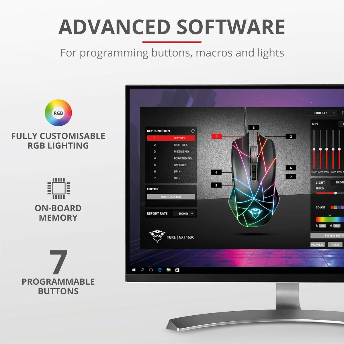 Trust Ture RGB Gaming Mouse