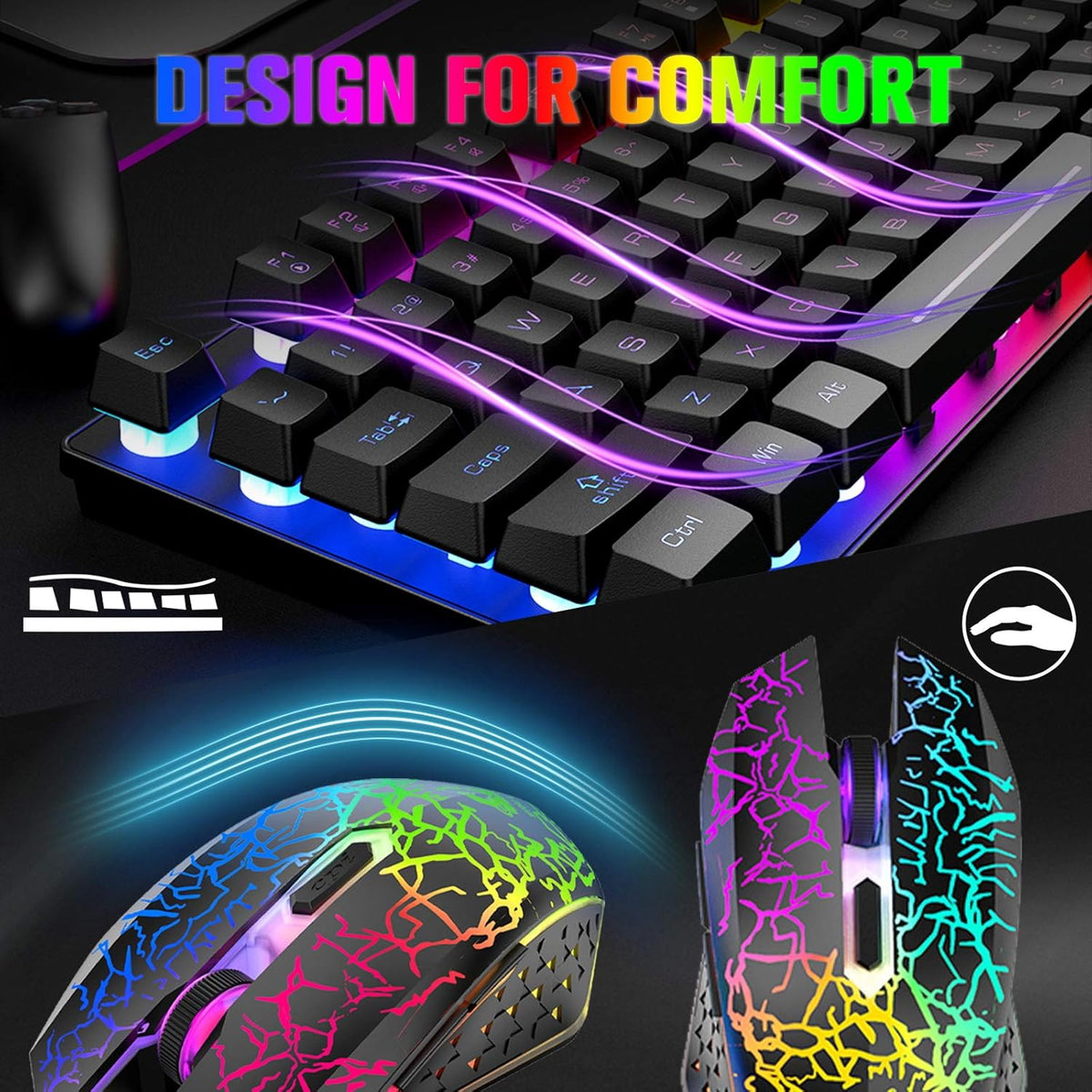 Ziyou Lang T87 Wireless Gaming Combo