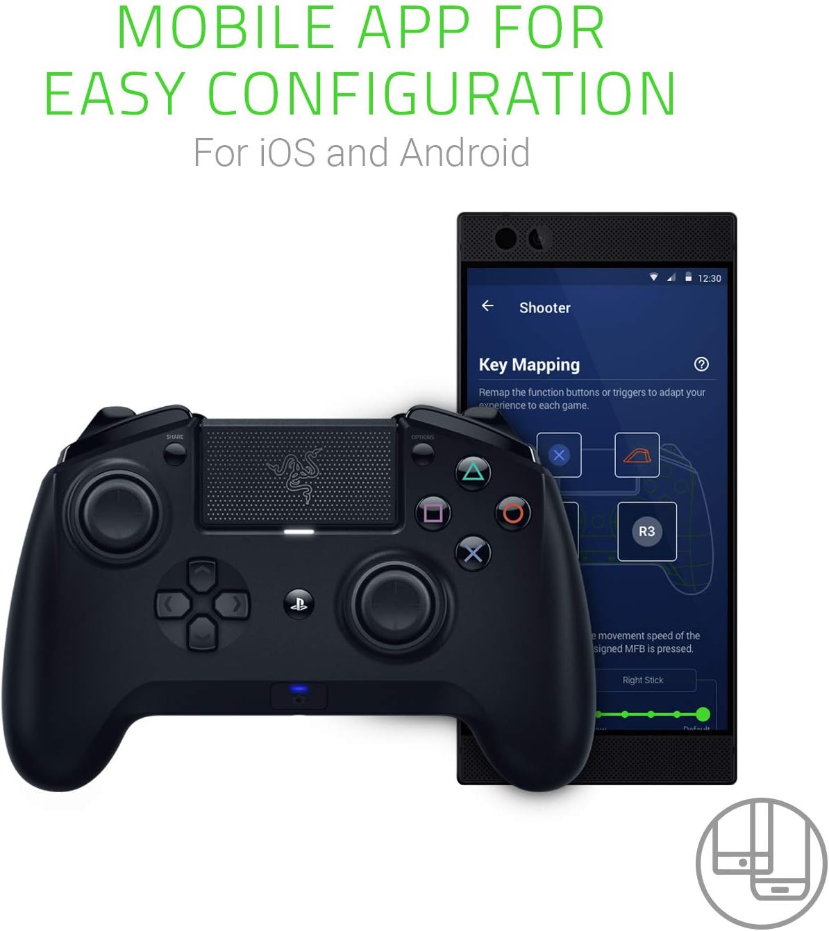 Razer Raiju PS4 Wired Gaming Controller
